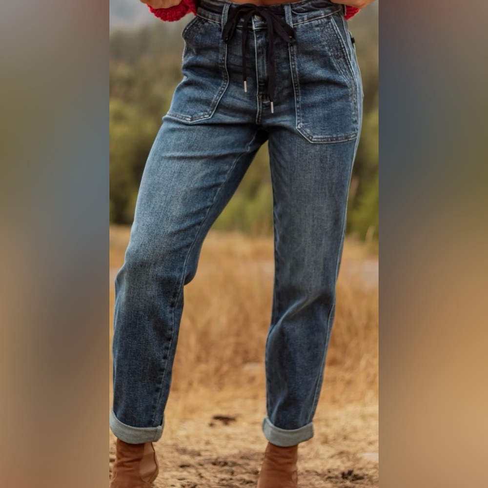 Judy Blue Dark Wash Jogger Jeans